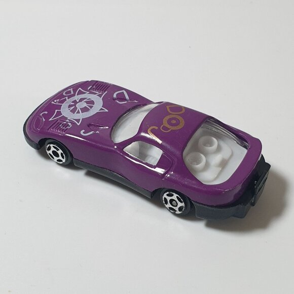Greenbrier International Plastic Die Cast Car Purple Dodge Viper NO BOX Vintage - Picture 8 of 8
